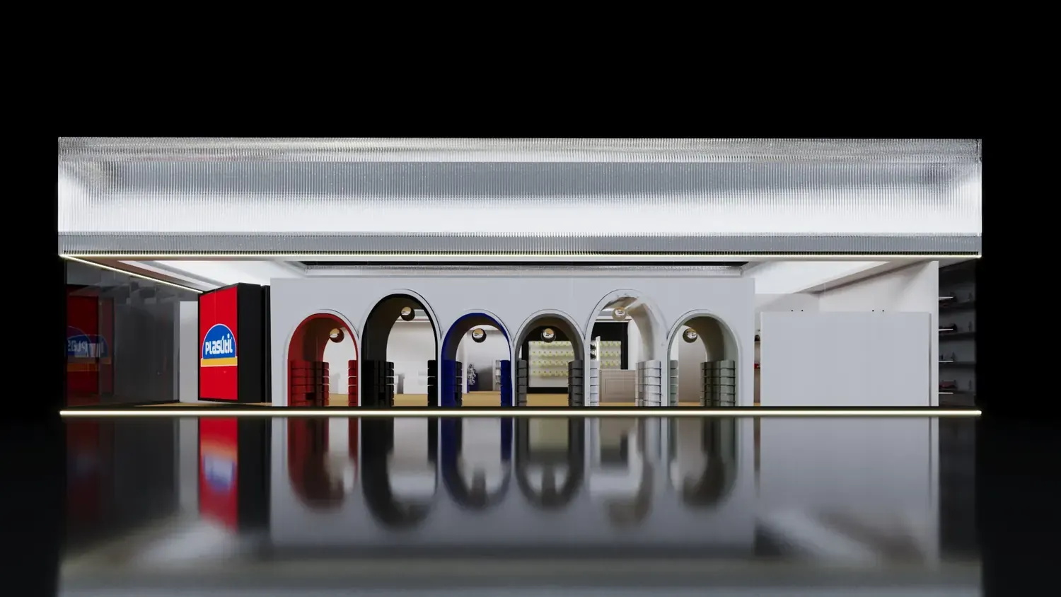 Plasútil: organização da casa em estande de produto - imagem 3