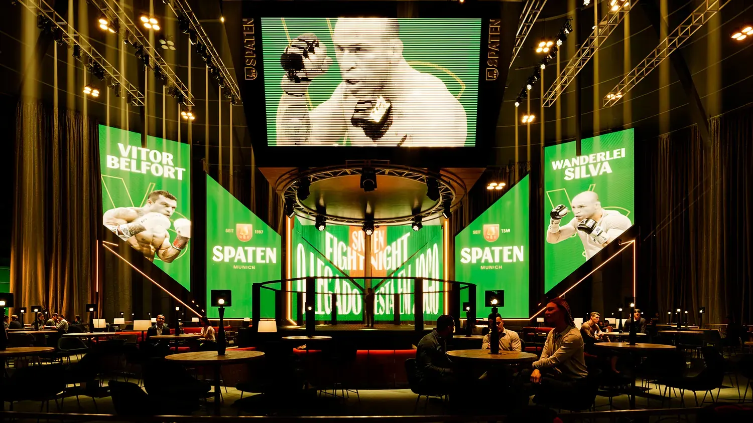 Spaten Fight Night: tensão de ringue, cerveja e espetáculo