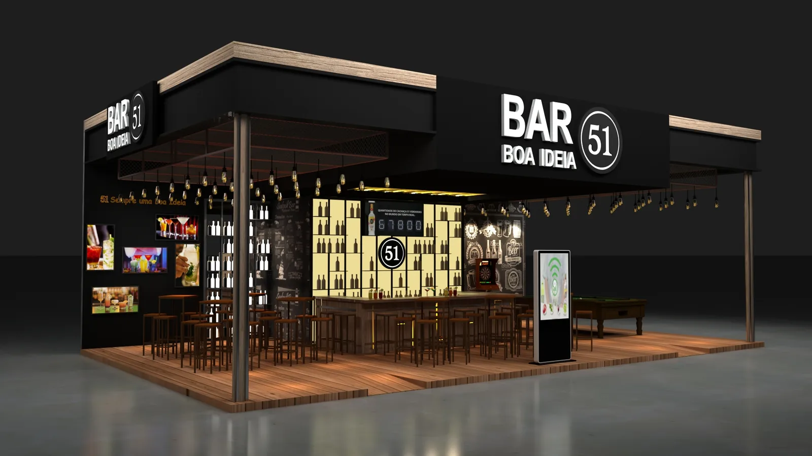 Cachaça 51 na APAS: brasilidade popular em ponto de venda - imagem 4
