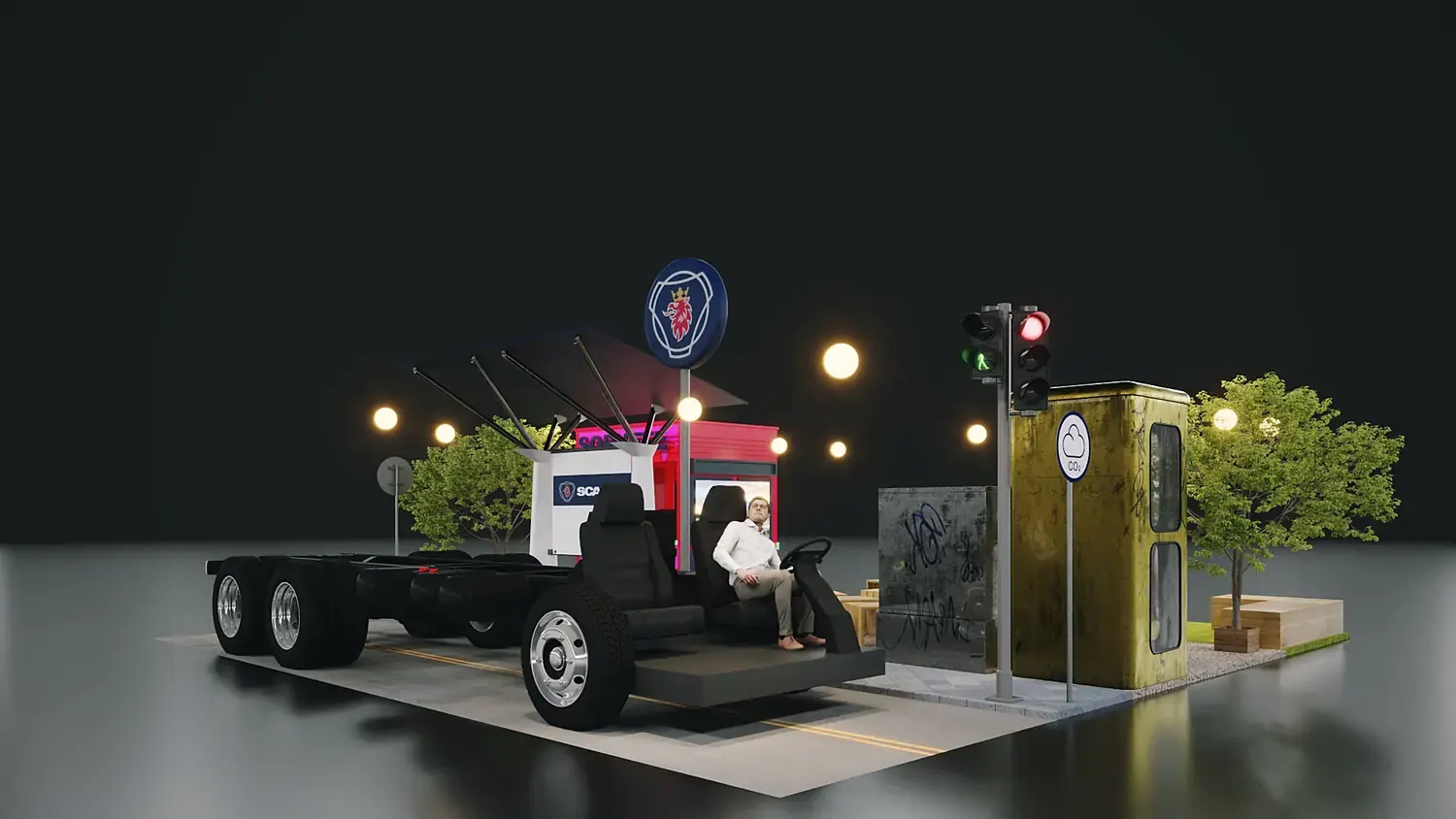 Scania: estrada, potência e confiança em experiência corporativa - imagem 3
