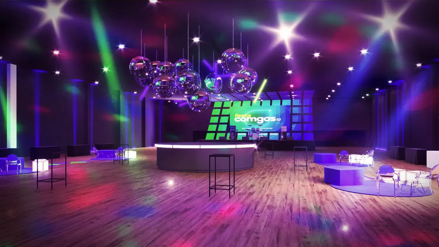 Comgás 19: celebração corporativa com energia de palco - imagem 3