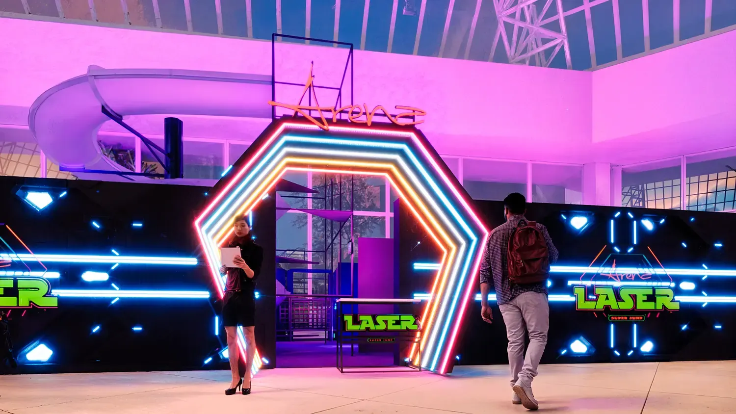 LaserShot: jogo, luz e precisão em experiência interativa - imagem 3