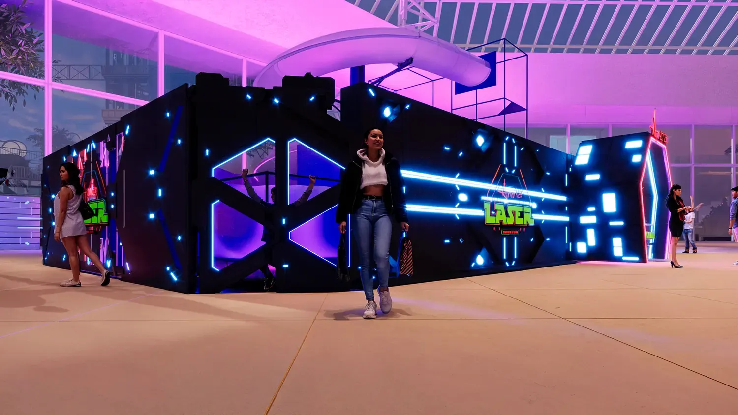 LaserShot: jogo, luz e precisão em experiência interativa - imagem 5