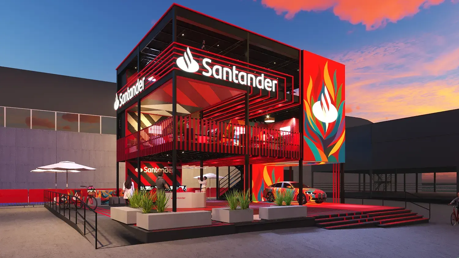 Santander no Festival Interlagos: serviços financeiros no ritmo da pista - imagem 2