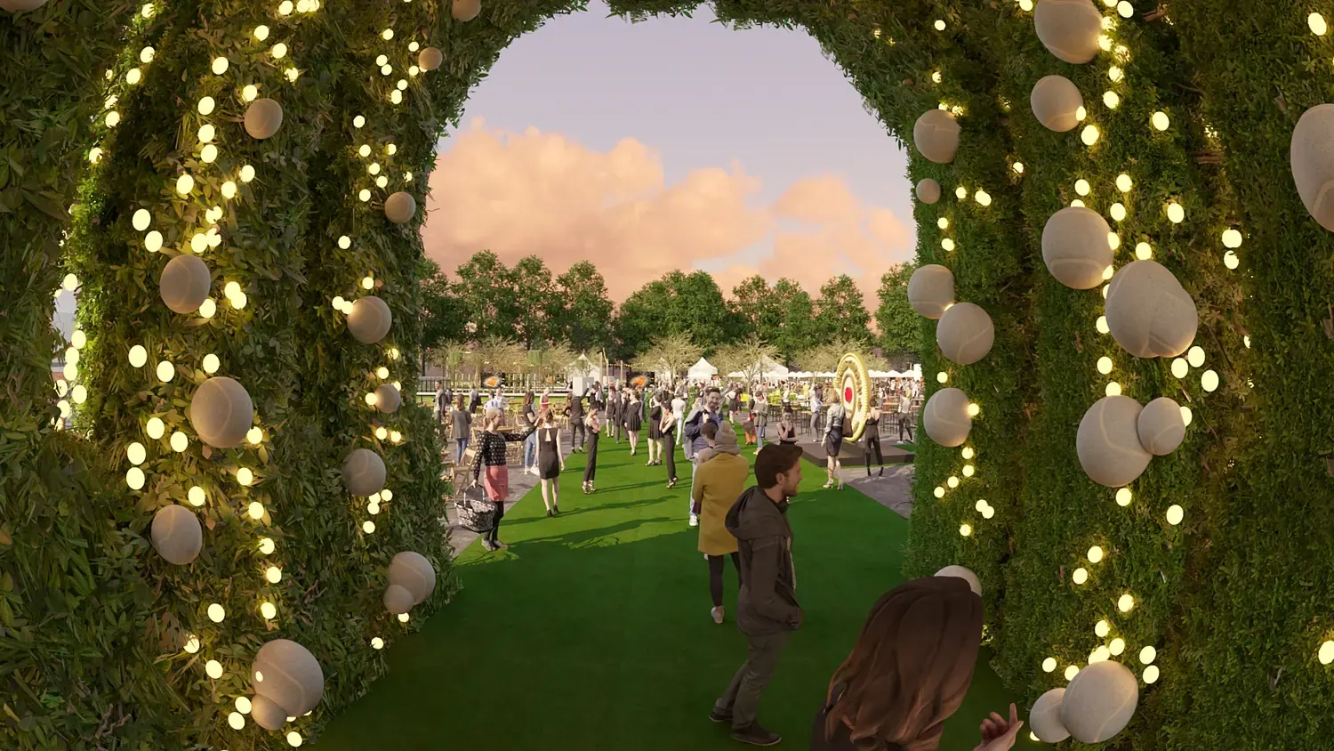 Tênis Garden 2025: esporte em paisagem de jardim - imagem 3