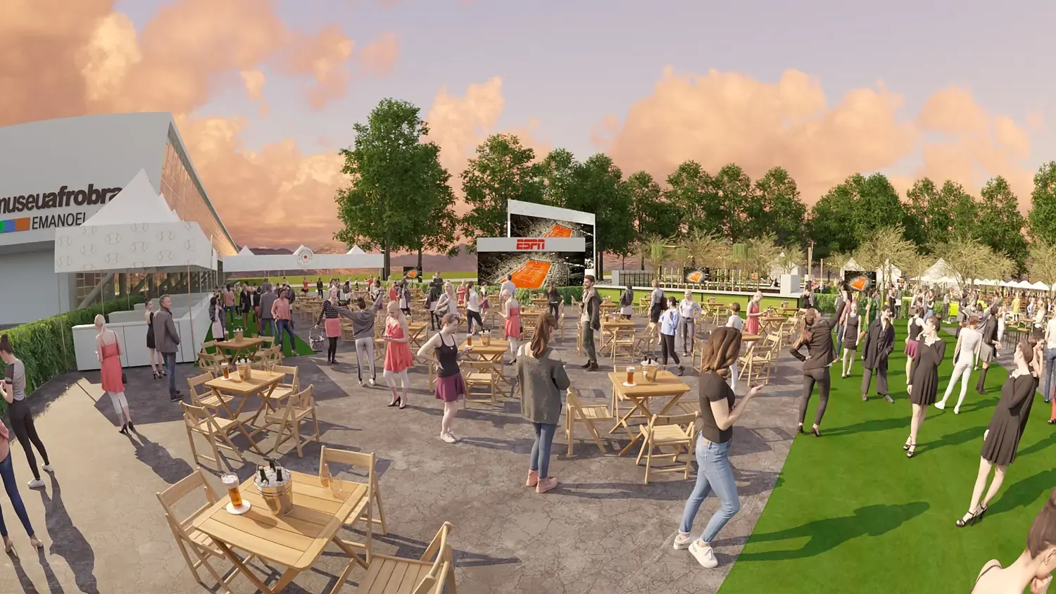 Tênis Garden 2025: esporte em paisagem de jardim - imagem 4