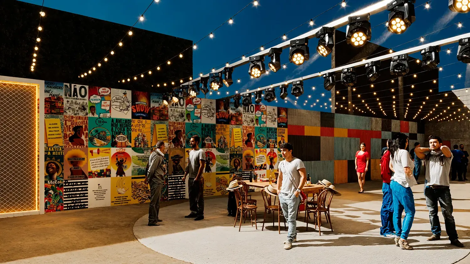 Roda de Samba Vila Madalena: arquitetura de rua para música, bar e encontro - imagem 3