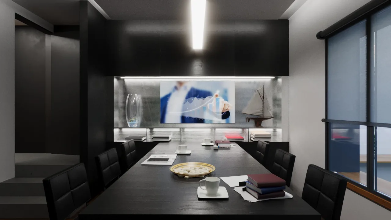 Roma House: sala executiva com atmosfera de decisão - imagem 1