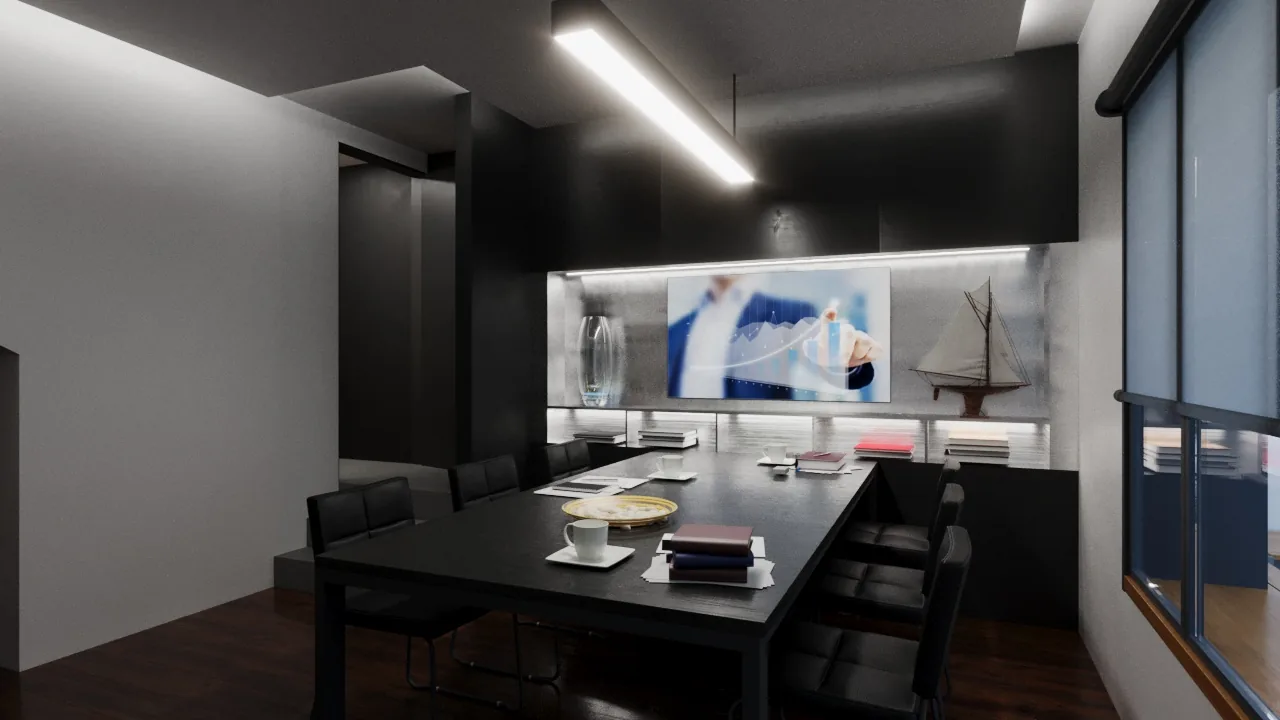 Roma House: sala executiva com atmosfera de decisão - imagem 2