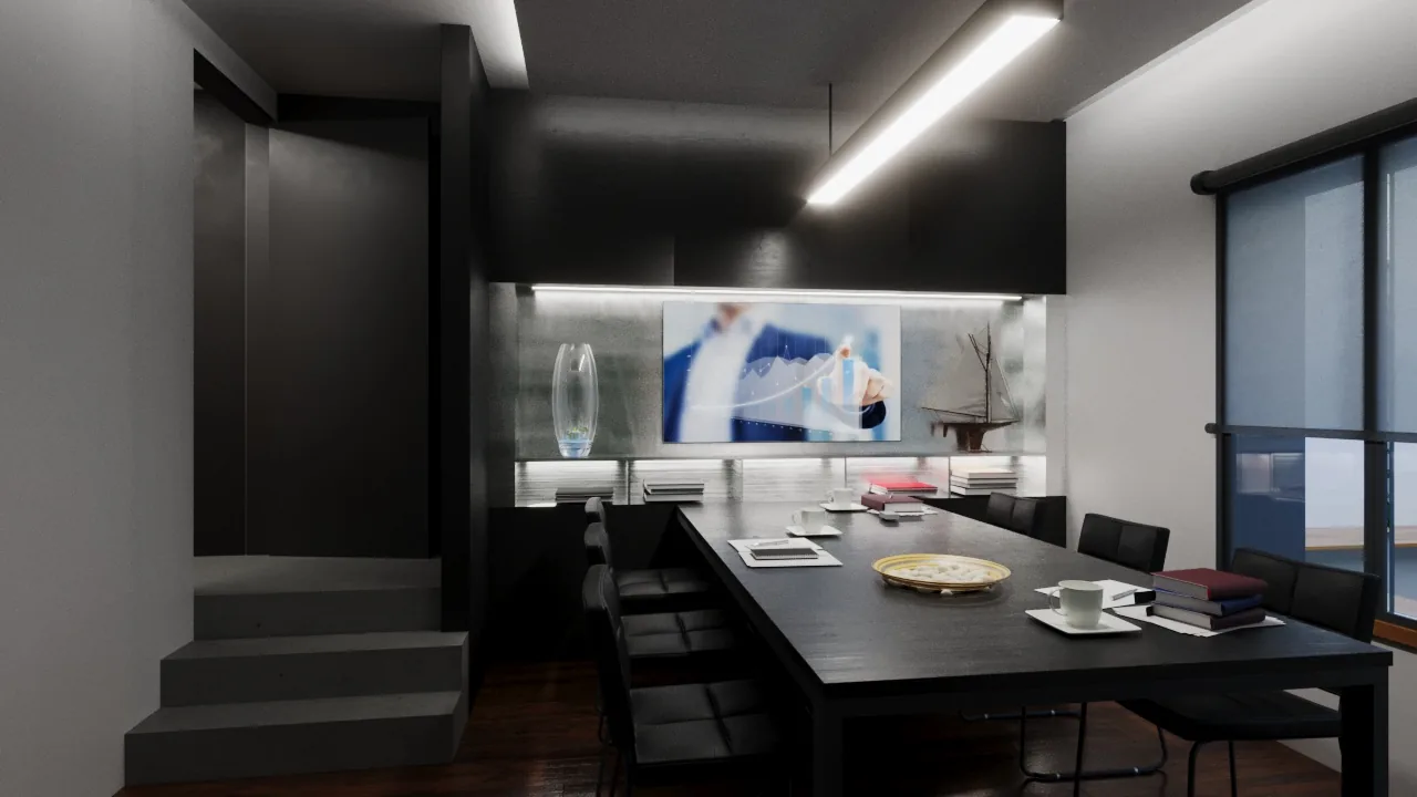 Roma House: sala executiva com atmosfera de decisão - imagem 3
