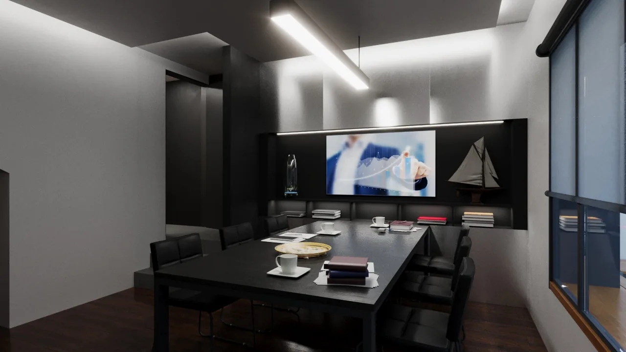 Roma House: sala executiva com atmosfera de decisão - imagem 5