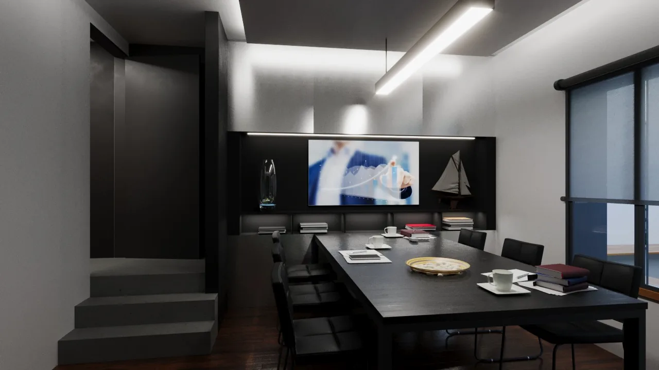 Roma House: sala executiva com atmosfera de decisão - imagem 6