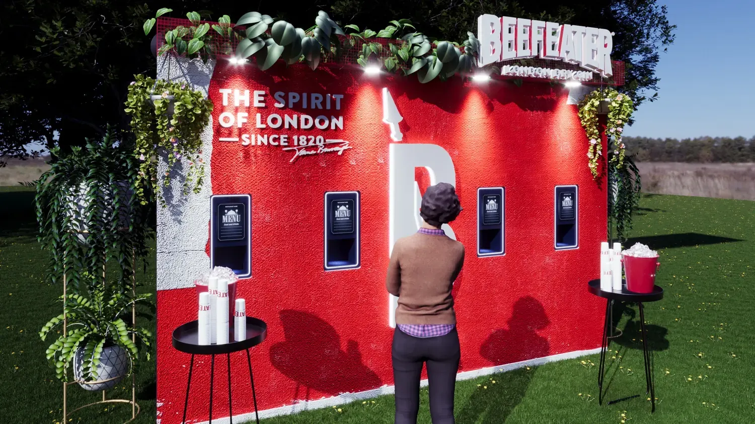 Beefeater: o espírito de Londres em ponto de interação