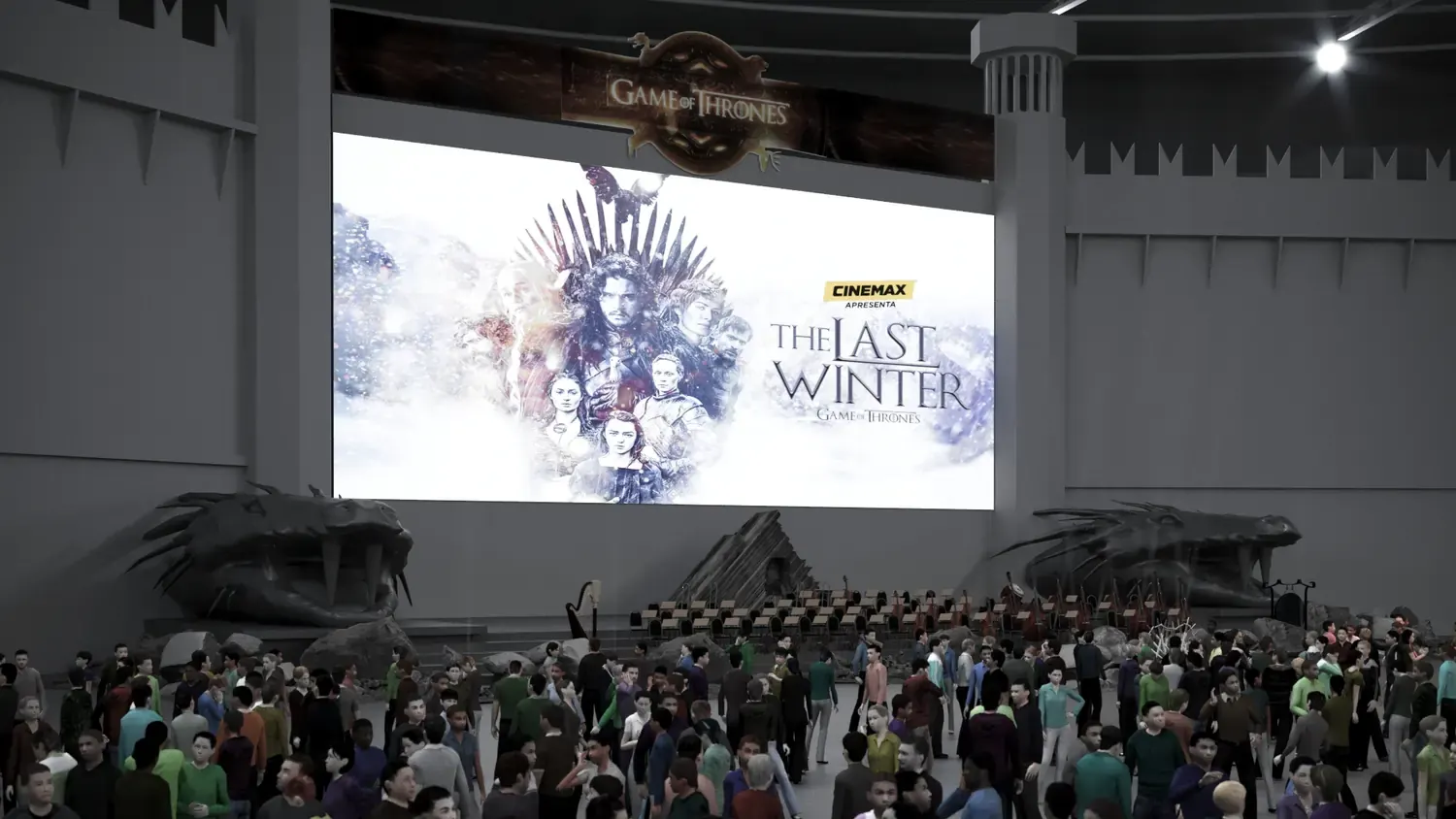 Game of Thrones: The Last Winter em escala de espetáculo - imagem 1