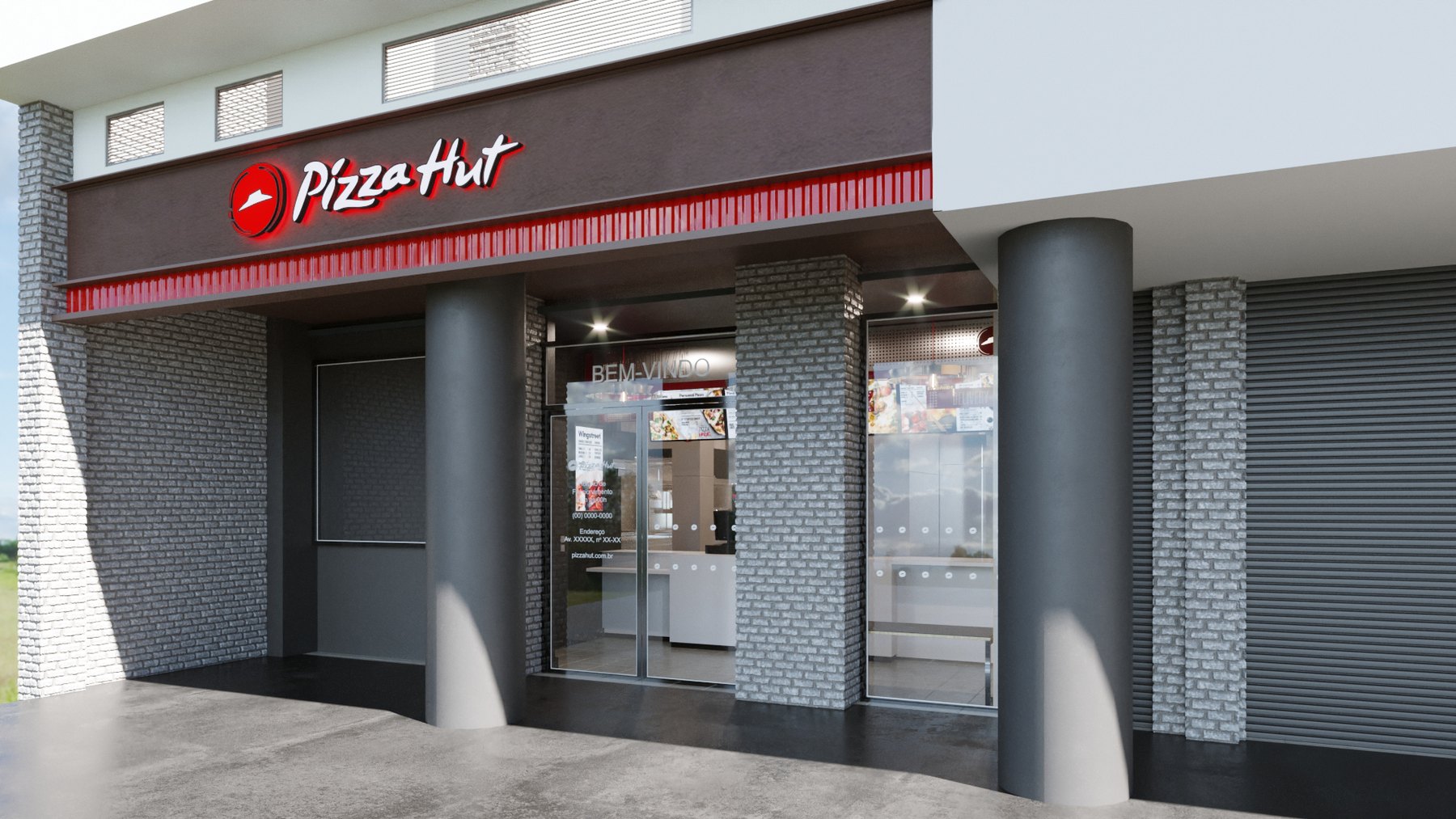 Pizza Hut Botafogo: fachada de rua com apetite imediato - imagem 2