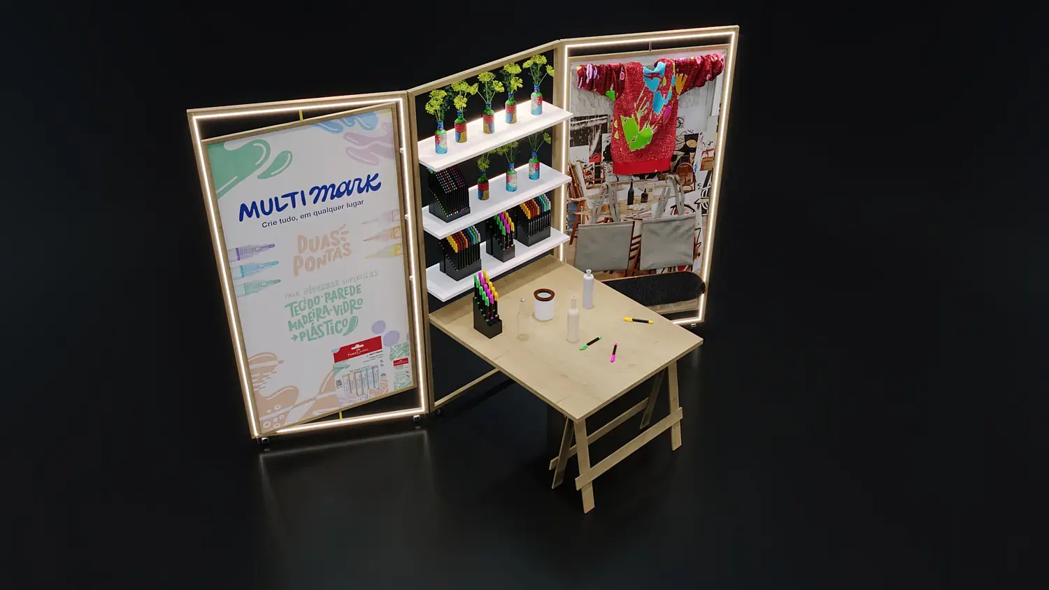 Faber-Castell: criatividade em showroom para tocar, testar e imaginar - imagem 3