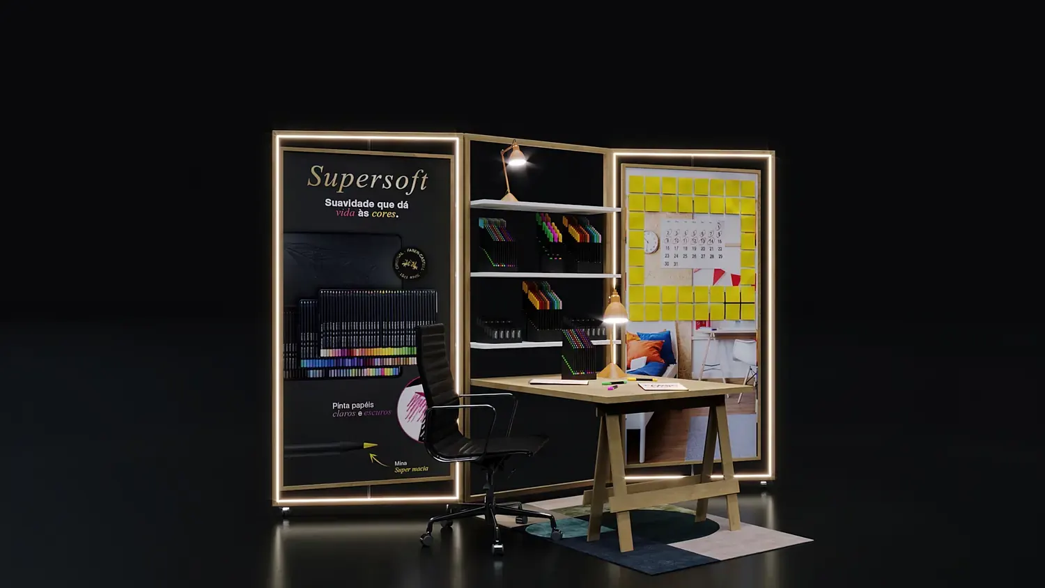 Faber-Castell: criatividade em showroom para tocar, testar e imaginar - imagem 4
