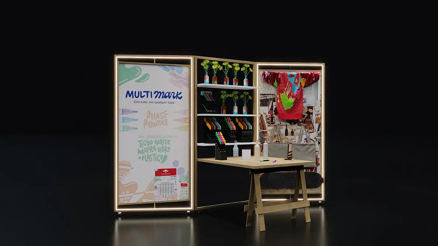 Faber-Castell: criatividade em showroom para tocar, testar e imaginar - imagem 6