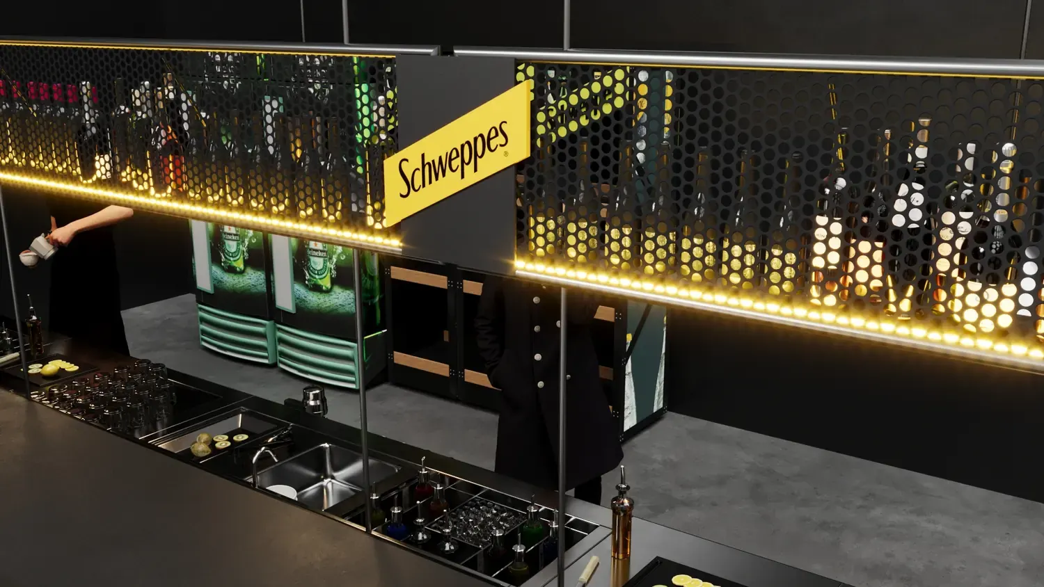 Schweppes Trade Kawa: bar de portfólio para vender o drink antes do primeiro gole - imagem 1