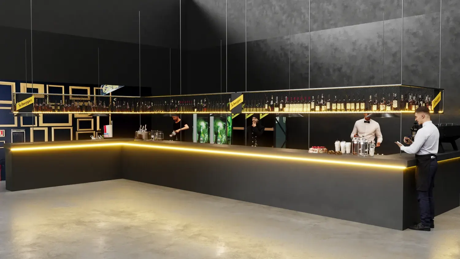Schweppes Trade Kawa: bar de portfólio para vender o drink antes do primeiro gole - imagem 2