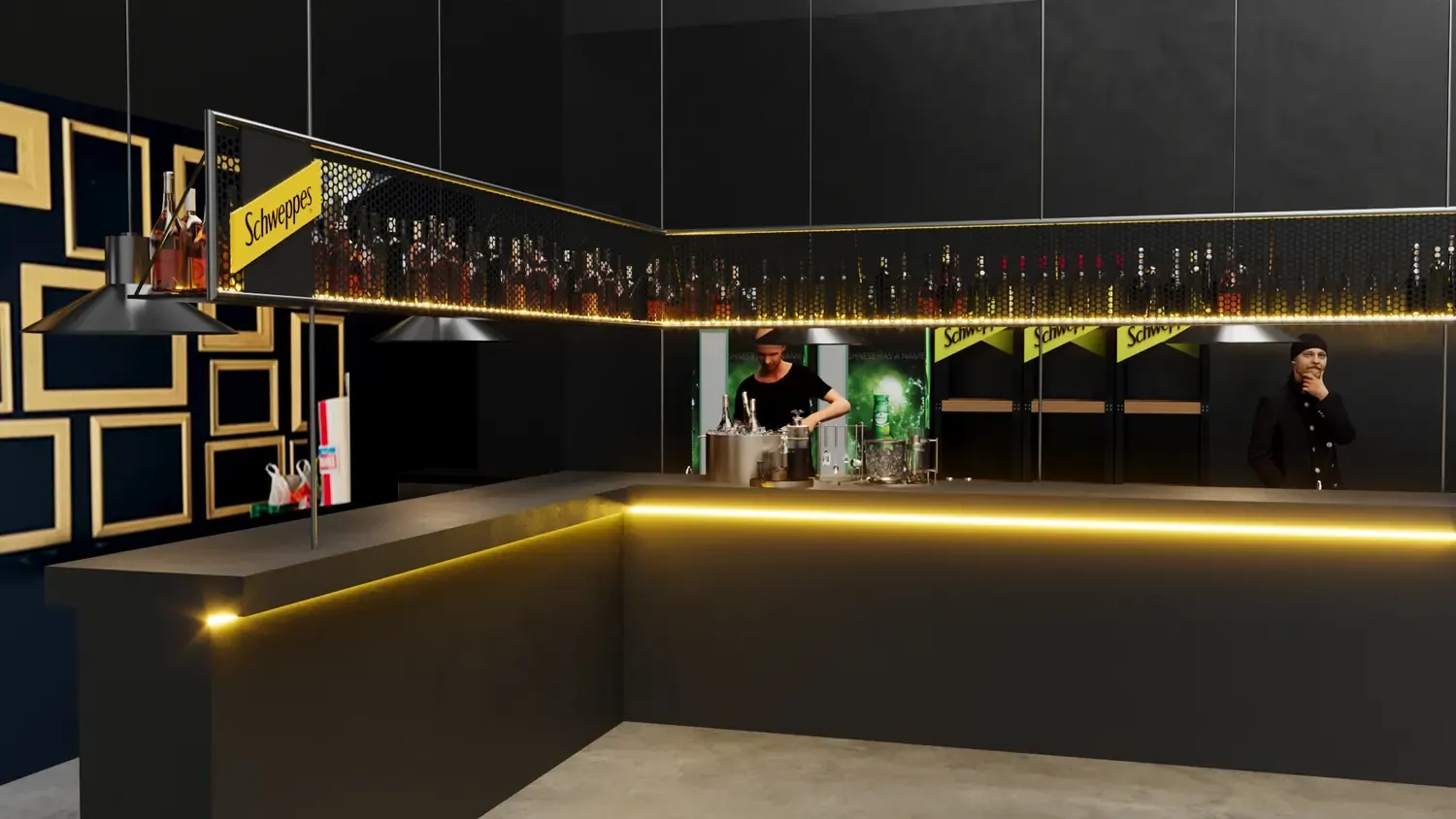 Schweppes Trade Kawa: bar de portfólio para vender o drink antes do primeiro gole - imagem 4