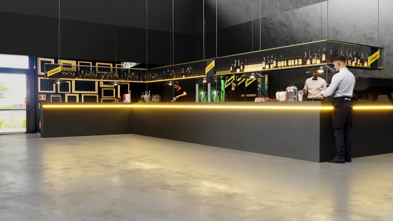 Schweppes Trade Kawa: bar de portfólio para vender o drink antes do primeiro gole - imagem 5