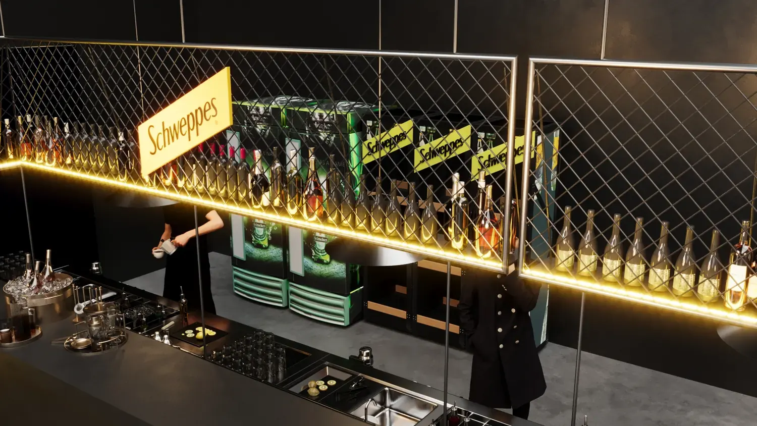 Schweppes Trade Kawa: bar de portfólio para vender o drink antes do primeiro gole - imagem 6