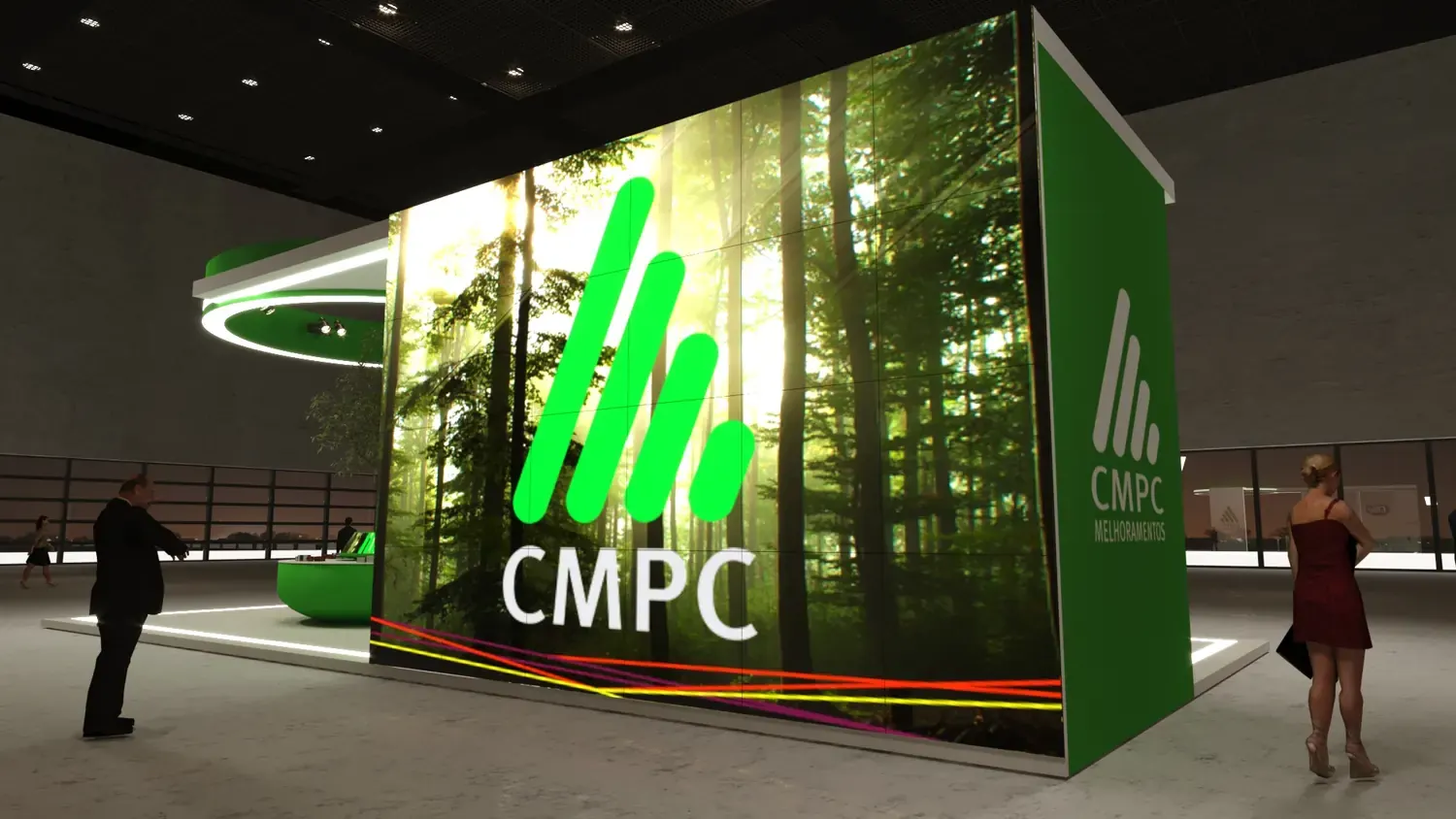CMPC Melhoramentos na APAS: higiene, cuidado e portfólio em estande claro - imagem 6