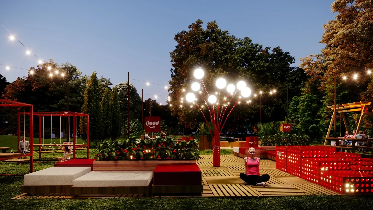iFood: delivery, tecnologia e cultura urbana em praça de convivência - imagem 2