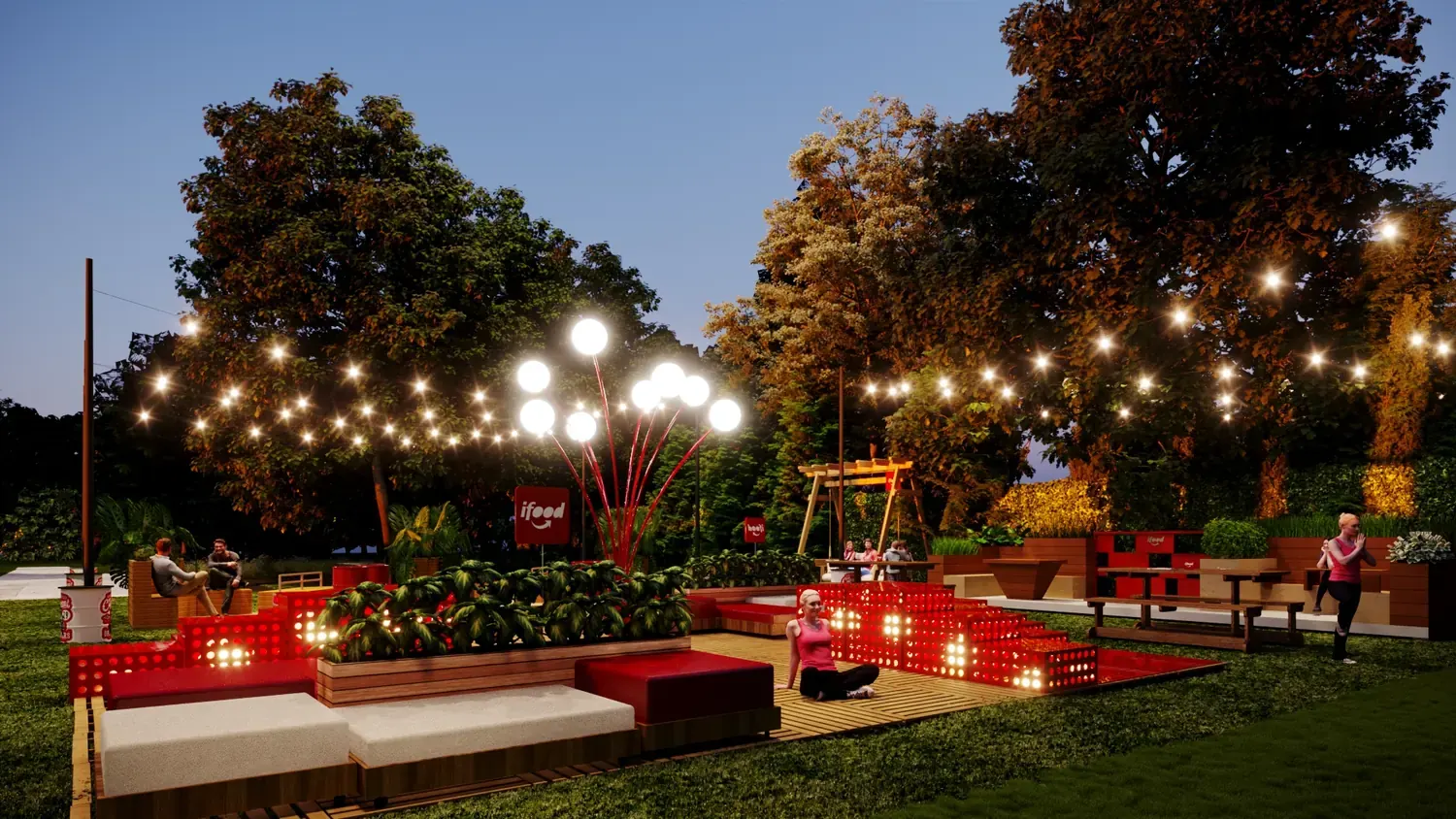 iFood: delivery, tecnologia e cultura urbana em praça de convivência - imagem 3