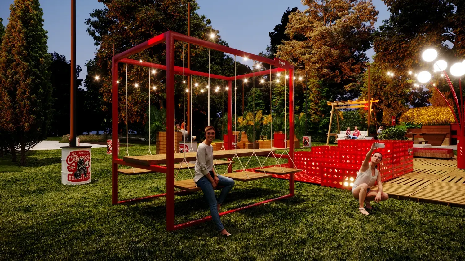 iFood: delivery, tecnologia e cultura urbana em praça de convivência - imagem 4
