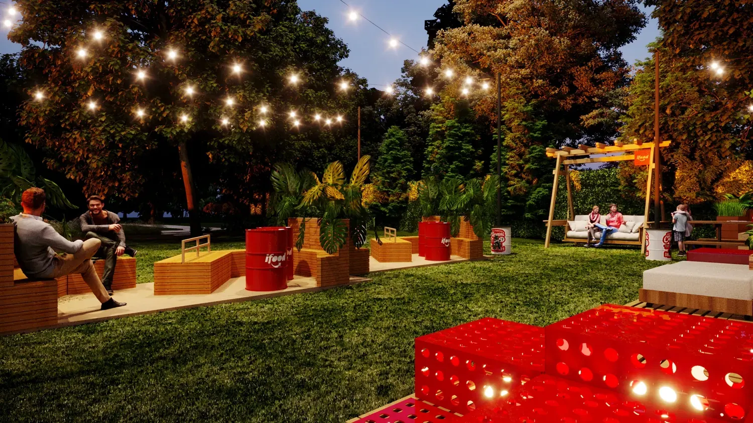 iFood: delivery, tecnologia e cultura urbana em praça de convivência - imagem 5