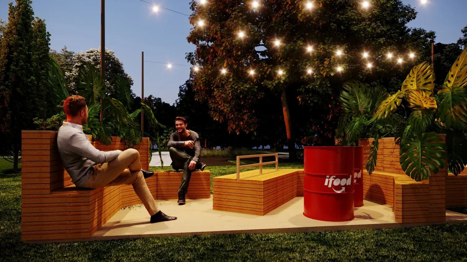 iFood: delivery, tecnologia e cultura urbana em praça de convivência - imagem 6
