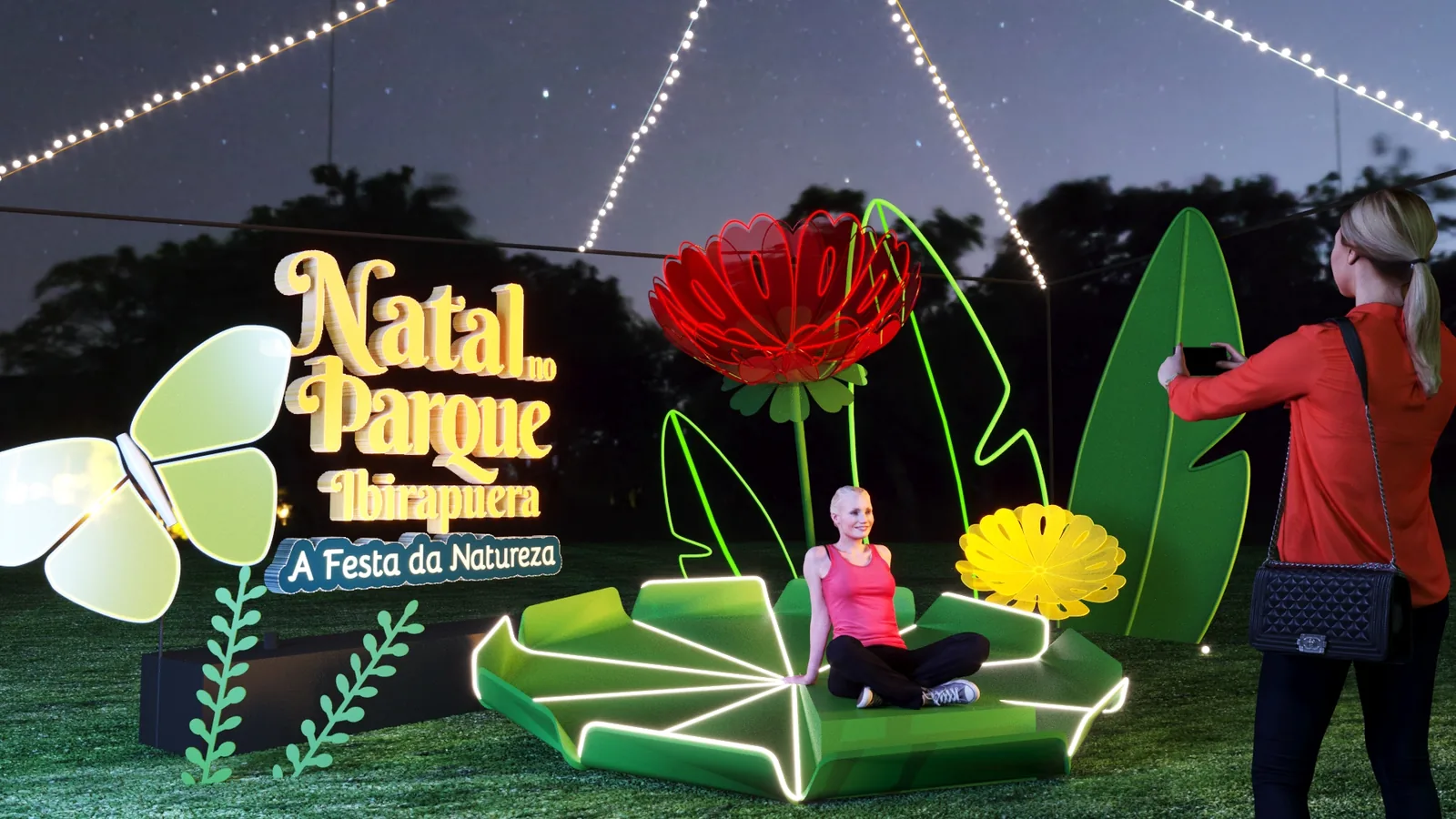 Natal no Parque Ibirapuera: luz, família e encantamento em escala urbana - imagem 2