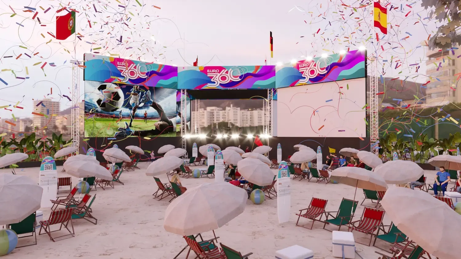 Euro 2020: fan zone de futebol como praça de celebração - imagem 3