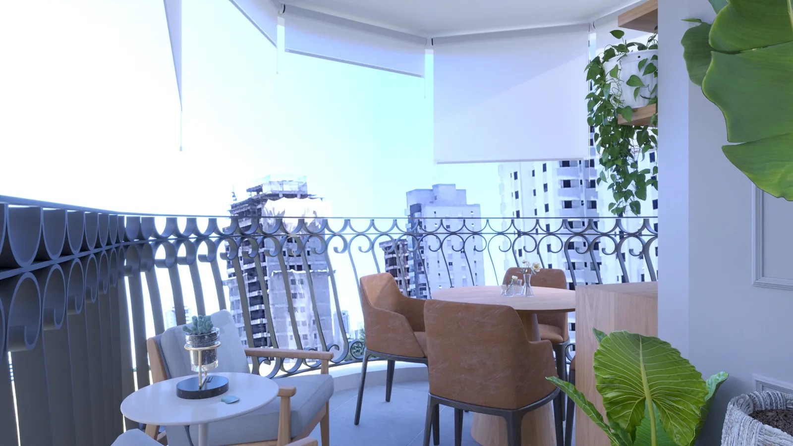 Apartamento Martha: cozinha compacta com precisão de luz e uso real - imagem 2