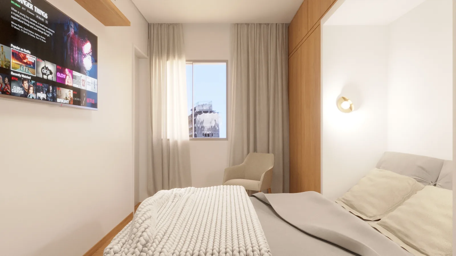Apartamento Martha: cozinha compacta com precisão de luz e uso real - imagem 3