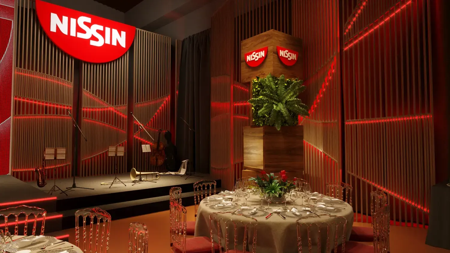 Nissin: jantar corporativo com sabor, vermelho e memória de marca - imagem 4