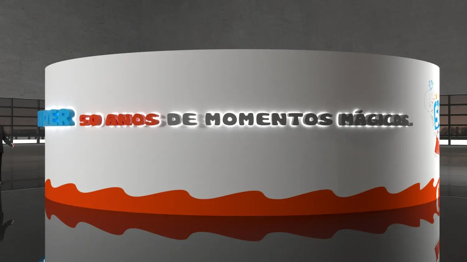 Kinder 50 anos: aniversário de marca com doçura e foto obrigatória - imagem 3