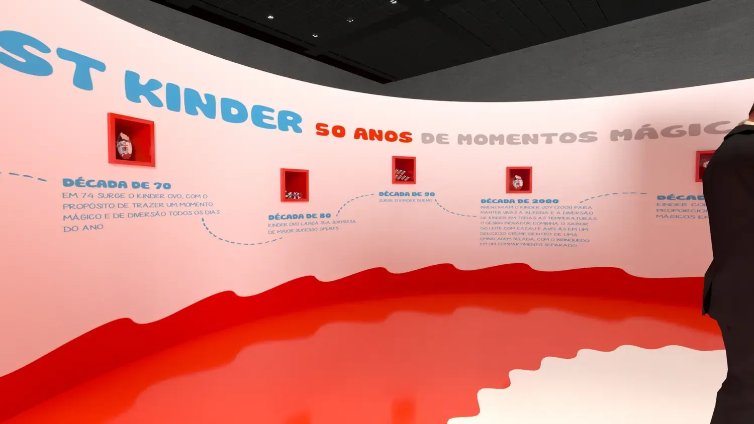 Kinder 50 anos: aniversário de marca com doçura e foto obrigatória - imagem 5