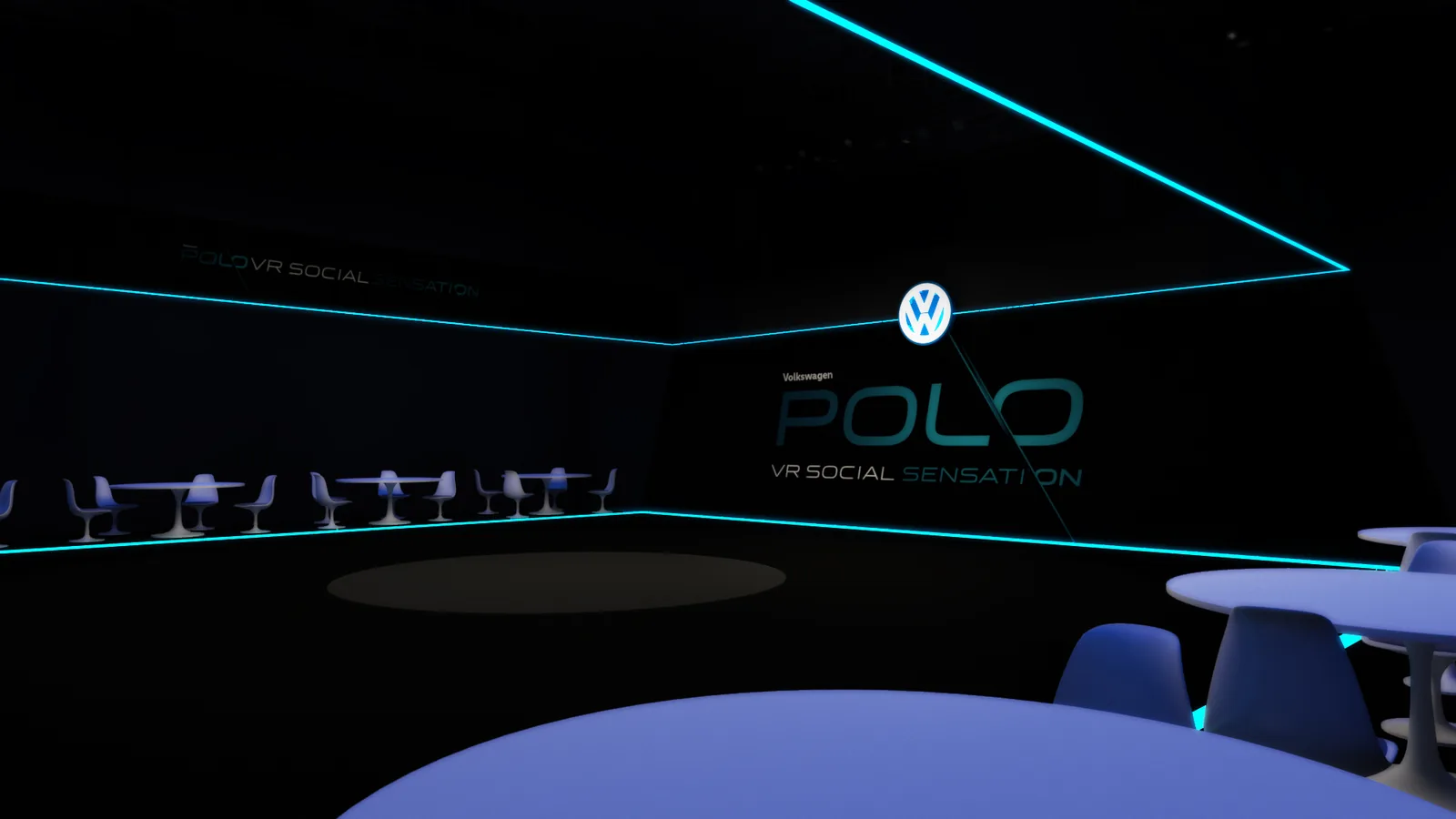 Volkswagen Polo VR Social Sensation: lançamento com preto, azul e experiência digital - imagem 6
