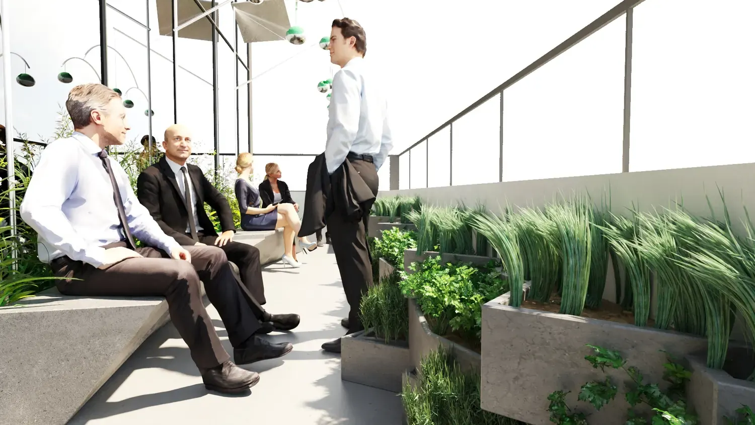 Jardim Prédio: pausa verde no meio da rotina corporativa - imagem 2
