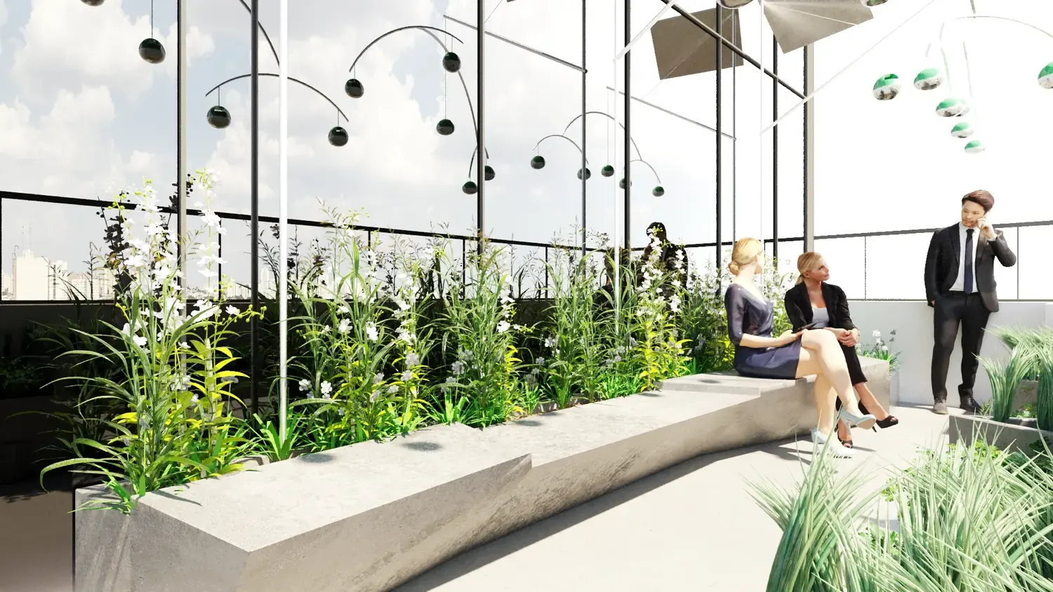 Jardim Prédio: pausa verde no meio da rotina corporativa - imagem 5