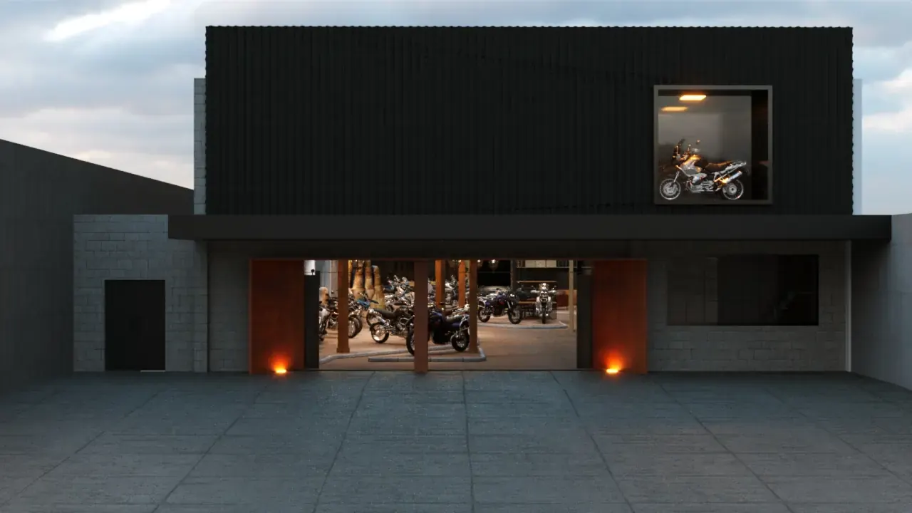 Moto Atacama: aventura sobre duas rodas em showroom noturno - imagem 3