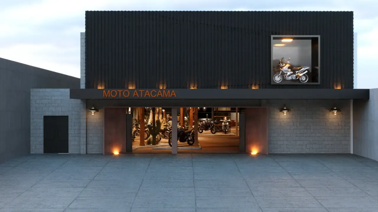 Moto Atacama: aventura sobre duas rodas em showroom noturno - imagem 4
