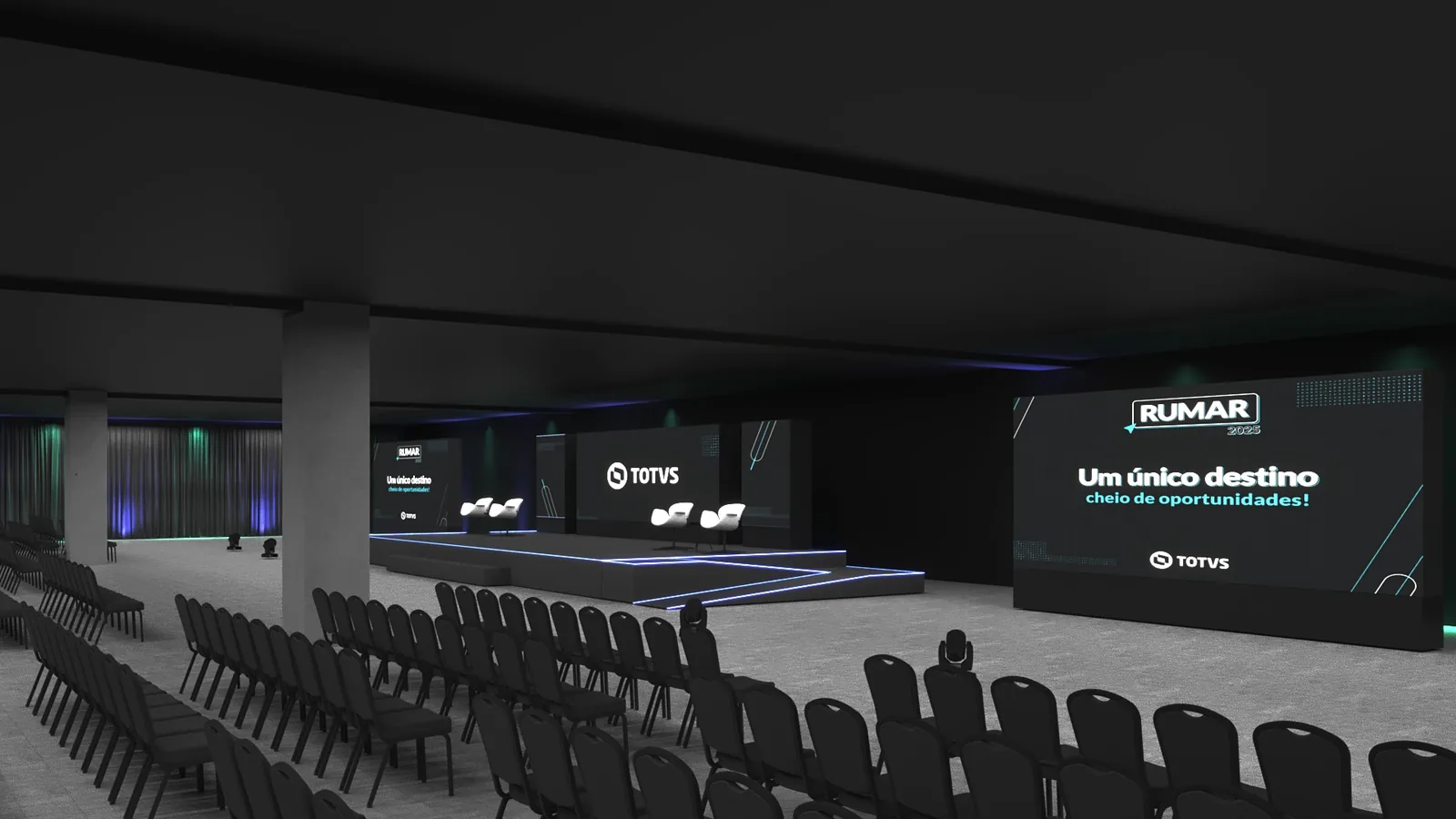 Rumar: plenária digital com estética TOTVS e palco de transformação - imagem 5