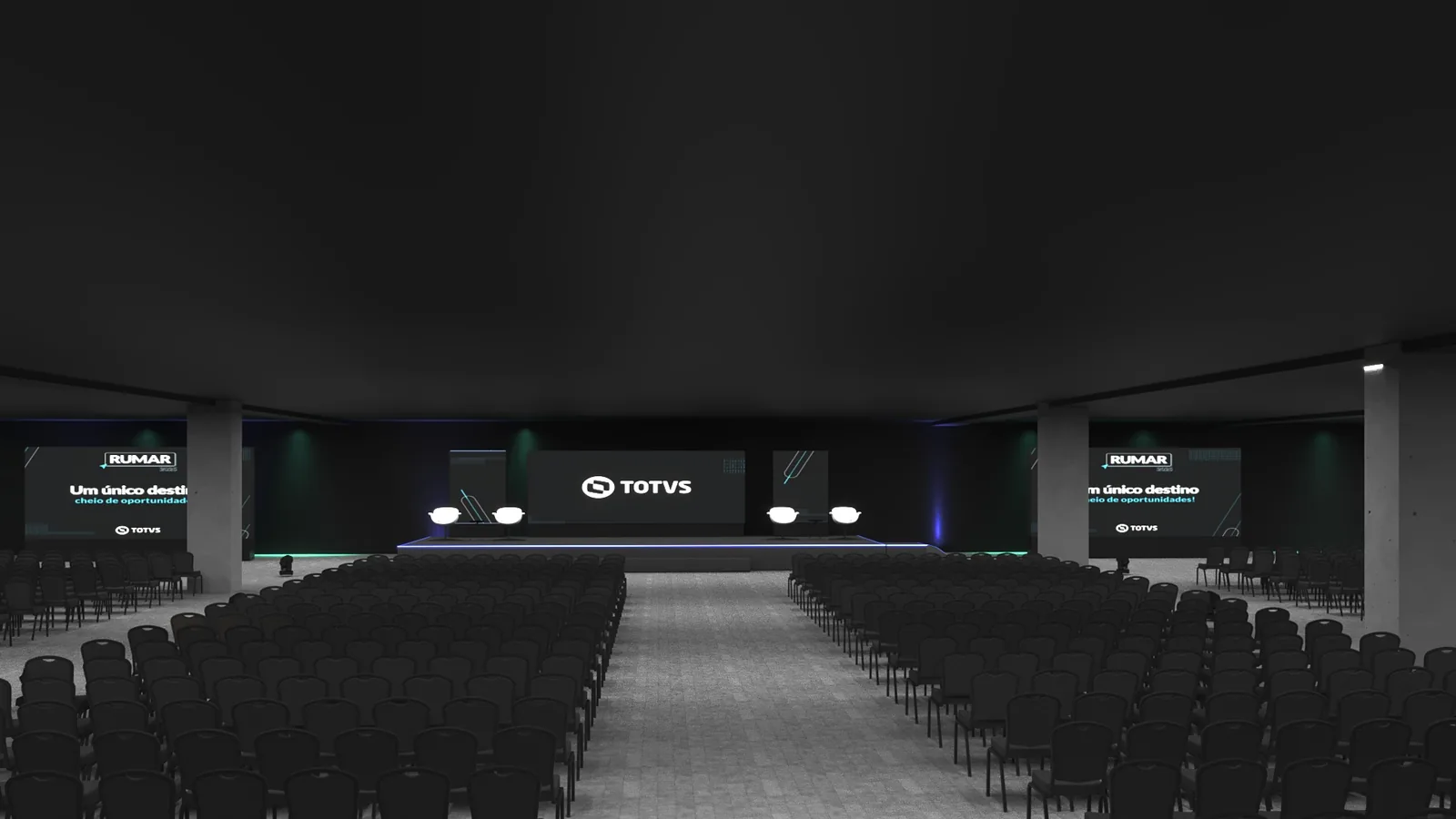 Rumar: plenária digital com estética TOTVS e palco de transformação - imagem 6