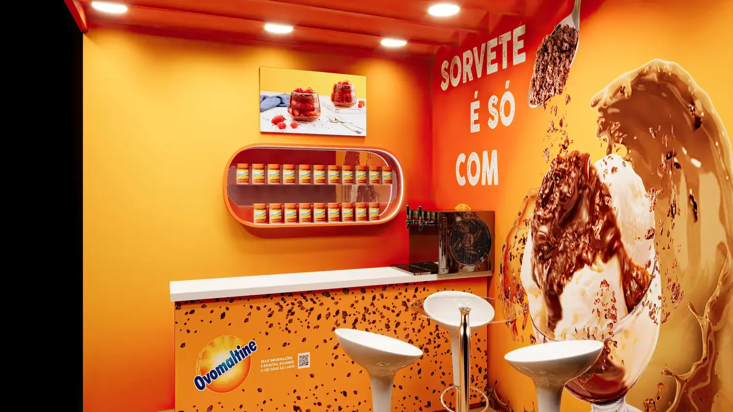 RiberFoods AB Brasil: sorvete tratado como experiência de balcão - imagem 1
