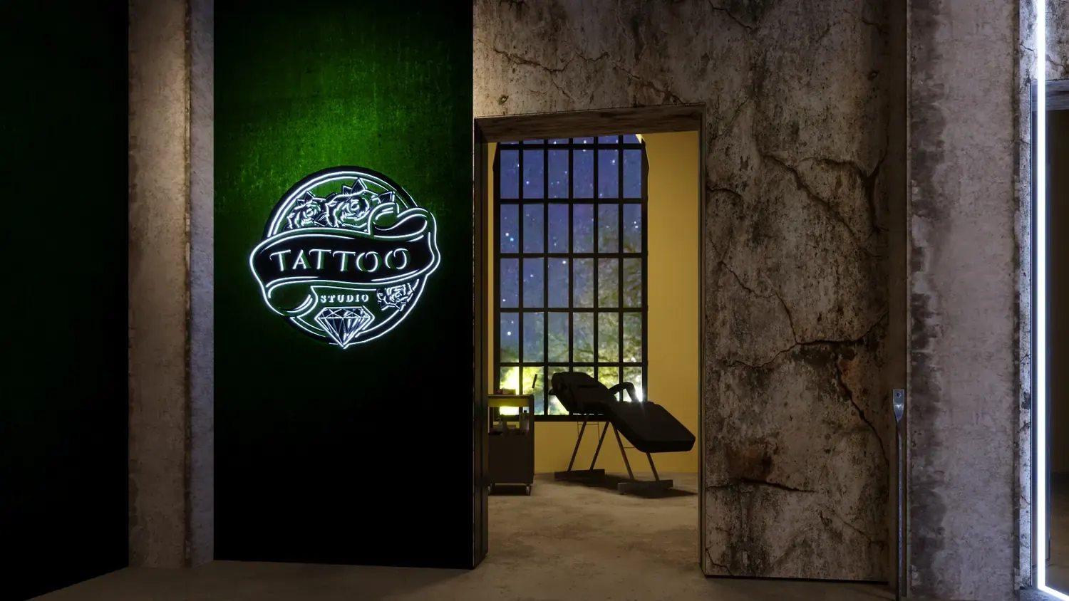 Casa Jäger: tattoo, noite e atitude em uma porta de impacto - imagem 1