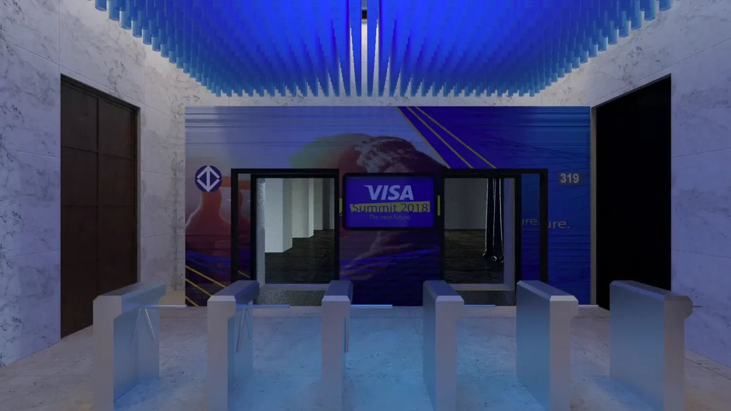 Visa Pier 88: lounge financeiro com luz, acesso e precisão - imagem 1